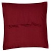 Ninepatch Star Quilted Euro Sham 26x26 VHC Brands - 2 of 4