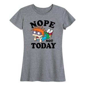 Women's - Rugrats - Chuckie Nope Not Today Short Sleeve Graphic T-Shirt - 1 of 4