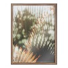 18" x 24" Blake Yellow Tipped Fern Framed Printed Glass by Alicia Abla Gold - Kate & Laurel All Things Decor - 2 of 4