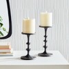 Plum & Post Abacus Petite Candle Stands, Set Of 2 - 3 of 4