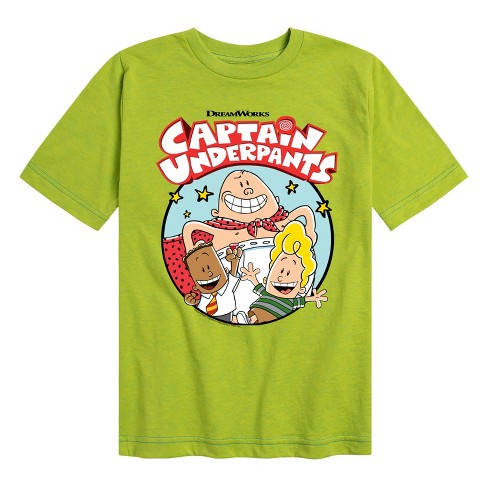 Boys' - Captain Underpants - Captain Underpants, George, & Harold Short Sleeve Graphic T-Shirt - image 1 of 4