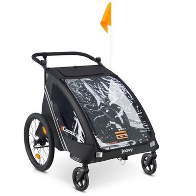 joovy Cocoon X2 Double Stroller And Bike Trailer