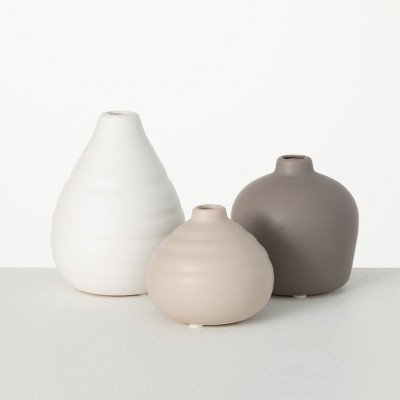 Sullivans Modern Vase Set Of 3, 5