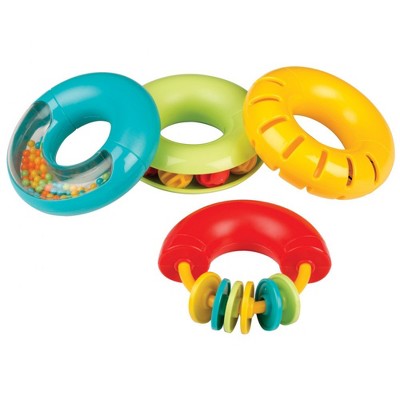 Edushape Musical Rings for Infants and Toddlers - Set of 4