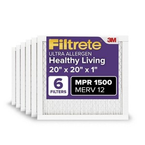 Filtrete 6pk 20''x20''x1'' UR02 1E Ultra Allergen Reduction - 1 of 4