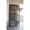 Metal & Wood Slanted Display Cabinet with Glass Doors – 79" Tall by Kalalou - 3 of 3