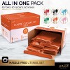 150 Pack Plastic Silverware Heavy Duty, Disposable Cutlery, 50 Spoons, 50 Forks, 50 Knives, Plastic Utensils Set for Party - SparkSettings - 3 of 4