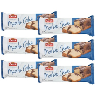 Gefen Marble Cake - 6 ct, 15.89 oz