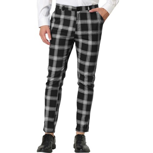 Men's on sale plaid chinos