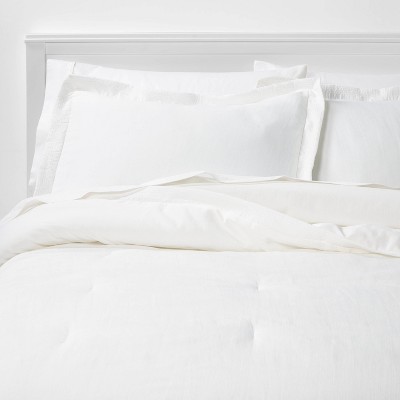 target white comforter king