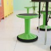 Flash Furniture Lucas Fixed Height Kids Flexible Active Stool for Classroom and Home with Non-Skid Bottom - 2 of 4