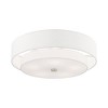 Livex Lighting Meridian 5 - Light Semi-Flush Mount in  Brushed Nickel - 4 of 4