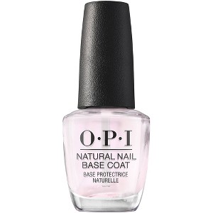 OPI Nail Treatment Natural Nail Base Coat - Clear - 0.5 fl oz - 1 of 4