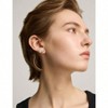 6 Pairs Stud Earrings, Hypoallergenic, 3 - 8mm, Stainless Steel Low Allergy Suitable for Women - 4 of 4