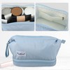 Unique Bargains Cosmetic Travel Bag Makeup Bag Waterproof Organizer Case Toiletry Bag for Women Nylon - 2 of 4