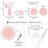 Big Dot of Happiness Rose Gold Grad - DIY Graduation Party Money Holder Gift - Cash Cake - 3 of 4