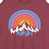 Women's - Instant Message - Sunset Mountains Graphic Racerback Tank - 2 of 4