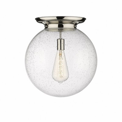 Beacon - 1 Light Flush Mount In Traditional Style-17.13 Inches Tall and 15.75 Inches Wide