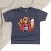 The Juniper Shop Patriotic Dog Ice Cream Toddler Short Sleeve Tee - 3 of 4