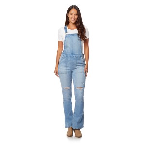 WallFlower Women's Overalls Juniors (Standard and Plus) - 1 of 3