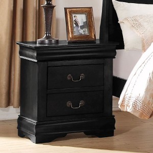 NicBex Nightstand with 2 Drawers,Modern Side Table with Storage Space and Wood Frame,Bedside Table for Bedroom,Living Room - 1 of 4