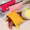 Unique Bargains Canvas Plain Zipper Toiletry Makeup Organizing Bags 8 Pcs - 3 of 4