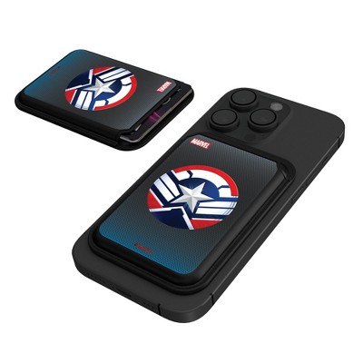 Keyscaper Marvel Avengers Grid Black Magnetic Credit Card Wallet