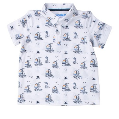 RuggedButts Boys Knit Short Sleeve Performance Polo