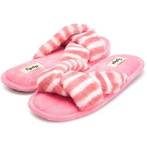 Floopi Women's Julia Criss Cross Open Toe Slipper - 1 of 4