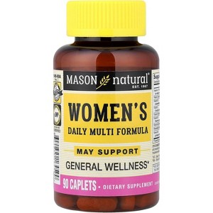 Mason Natural Women's Daily Multi Formula, 90 Caplets - 1 of 3