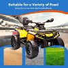 12V Kids ATV, Ride On Toy Car, Ride On ATV, Electric ATV Vehicles, 2 Seater Spacious Seat, 2 Speeds, LED Lights, Spring Suspension, Bluetooth - 4 of 4