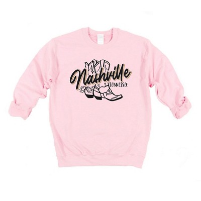 Simply Sage Market Women's Graphic Sweatshirt Nashville Tennessee Boots