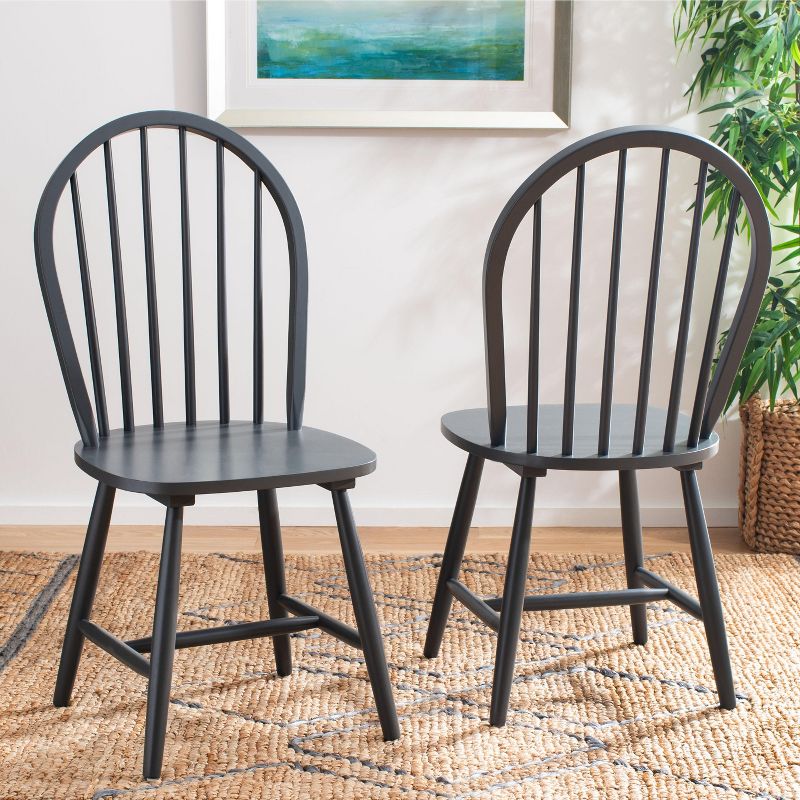 Camden Spindle Back Dining Chair (Set of 2)  - Safavieh, 2 of 9