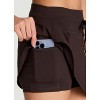 Avalanche Women's Super Soft Interlock Jersey Golf Tennis Skort with Inner Compression Pocket, Built In Shorts - 2 of 4