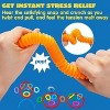 SYNCFUN 18/36 Pack 9 Colors Pop Tubes, Fidget Tubes Party Favors, Connectable and Extendable for Stress Relief - 2 of 4