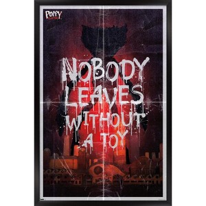 Trends International Poppy Playtime - Nobody Leaves Without A Toy Framed Wall Poster Prints - 1 of 4