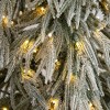 Nearly Natural 7' Flocked Down Swept Artificial Christmas Tree with 300 LED Lights - 3 of 4