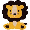 Unique Loom Playtime Kids Wool Collection Area Rug - Lion - 2 of 4