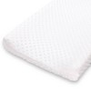 The Peanutshell Minky Dot Solid Changing Pad Covers - Gray/White 2pk - 3 of 4