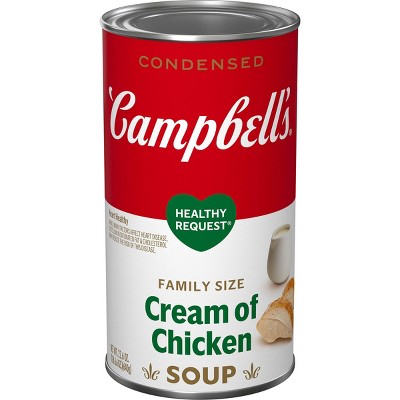 Campbell's Condensed Family Size Healthy Request Cream of Chicken Soup - 22.6oz