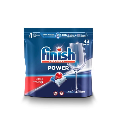 Finish Power Dishwasher Detergents - 43ct : Target