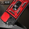 Kickstand Ring Holder with Slide Camera Cover TPU Magnetic Car Mount for APPLE IPHONE 14 PRO MAX - 2 of 4