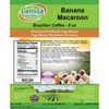 Larissa Veronica Banana Macaroon Brazilian Coffee (Gourmet, Naturally Flavored, Whole Coffee Beans) (8 oz, ZIN: 563068) - 2 of 4