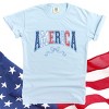 Simply Sage Market Coquette America Arched Garment Dyed Tee - 3 of 4