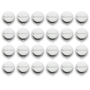 NISPIRA Triple Filtration Charcoal Water Filter for 84oz/2.5L Nugget Dog & Cat Water Fountain Dispenser 24 Pack - 1 of 4