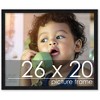 PosterPalooza | Classic Modern Black Picture Frame - UV Acrylic, Backing Board, Hanging Hardware Included - 2 of 4