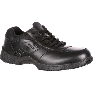Men's SlipGrips Stride Slip-Resistant Work Athletic Shoe, SG7020, Black - 1 of 4