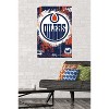 Trends International NHL Edmonton Oilers - Maximalist Logo 23 Unframed Wall Poster Prints - 2 of 4
