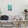 Stupell Industries Bold Pelican Bird Varied Collage Pattern Stripes Wall Plaque Art - 3 of 4