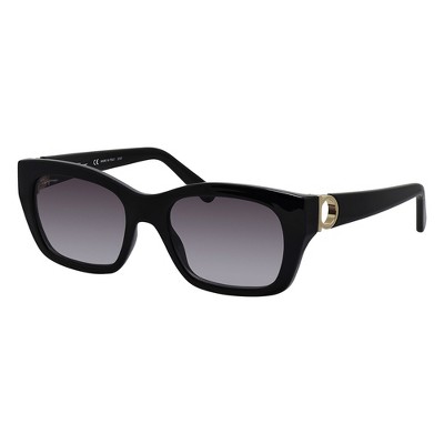Salvatore Ferragamo SF 1012S 001 Womens Square Sunglasses Black 53mm